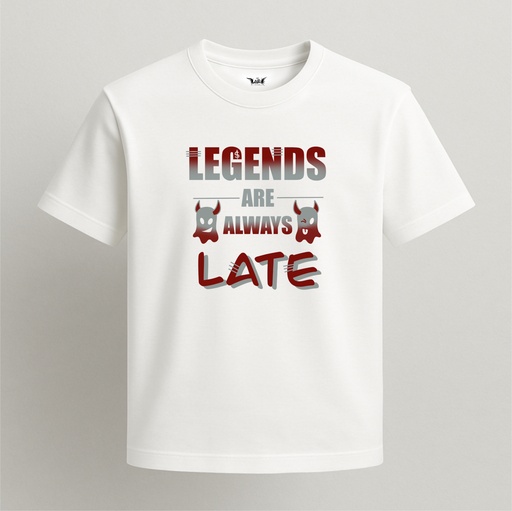 Legends are never late