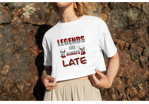 Legends are always late